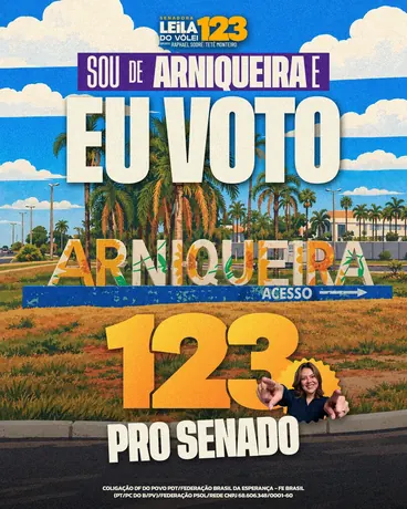 Post “Sou de Arniqueira, eu voto 123 pro Senado”