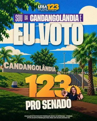 Post “Sou da Candangolândia, eu voto 123 pro Senado”