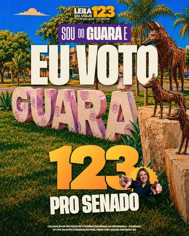 Post “Sou do Guará, eu voto 123 pro Senado”