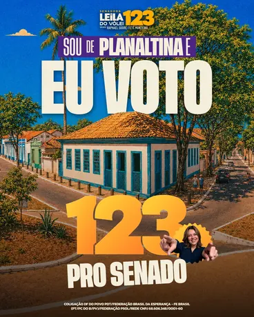 Post “Sou de Planaltina, eu voto 123 pro Senado”