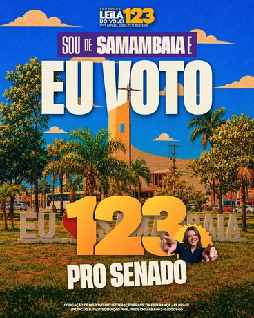 Post “Sou de Samambaia, eu voto 123 pro Senado”