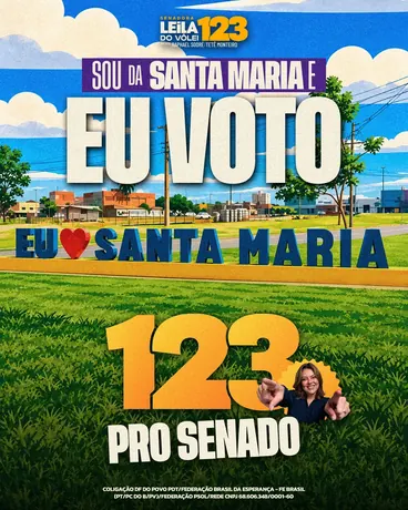 Post “Sou da Santa Maria, eu voto 123 pro Senado”