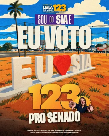 Post “Sou do SIA, eu voto 123 pro Senado”