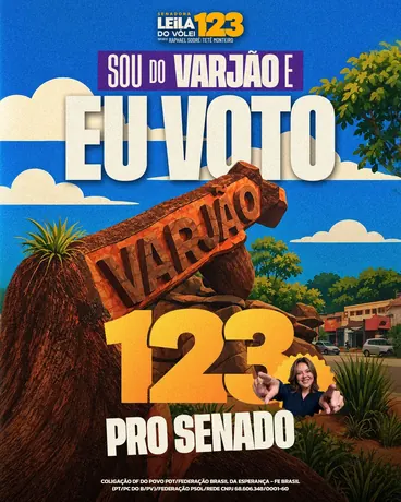 Post “Sou do Varjão, eu voto 123 pro Senado”