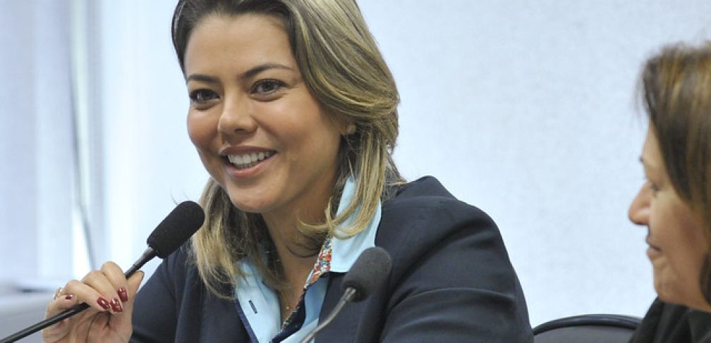 Comissão de Educação, Cultura e Esporte (CE) realiza audiência pública interativa para debater o futebol feminino no mundo e no Brasil; programas de governo e as linhas de financiamento para o setor. Em pronunciamento, a secretária do Esporte e Lazer do Governo do Distrito Federal (GDF), Leila Barros. Foto: Geraldo Magela/Agência Senado