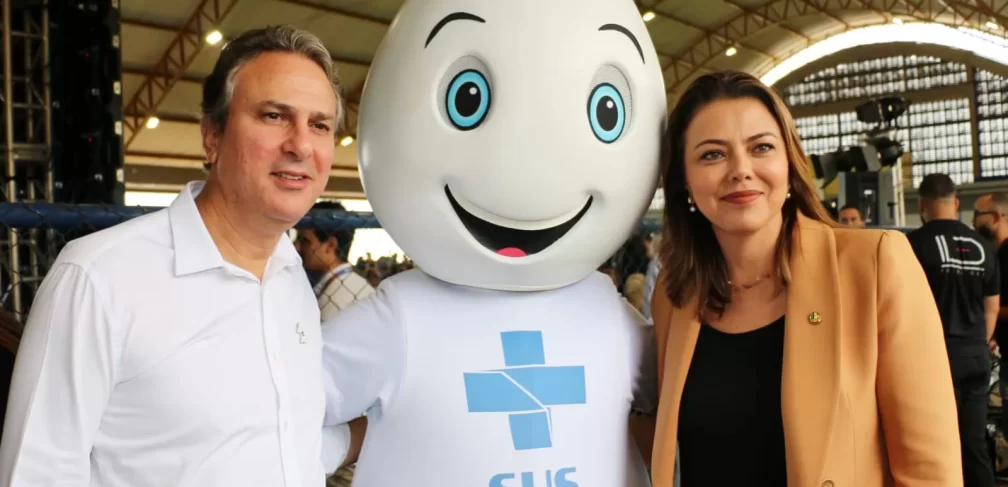 Leila, Camilo Santana, Zé Gotinha